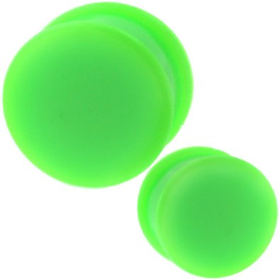zeleny silikonový plug